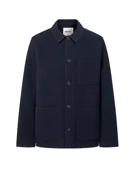 Ecoalf Wolljacke ARONE blu L - Ecoalf - FashionsVida