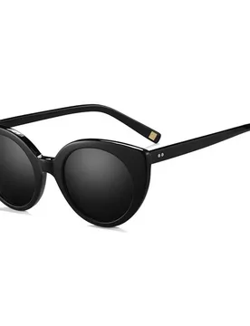 Lunettes De Soleil Greta Shiny Black One Size - Ocean Sunglasses - FashionsVida