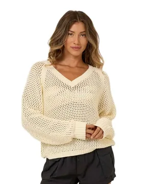 Pull Surge Off White M - Salty Crew - FashionsVida