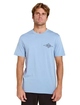 T-shirt à Manches Courtes Streamline Diamond Faded Denim XL - Rip curl - FashionsVida