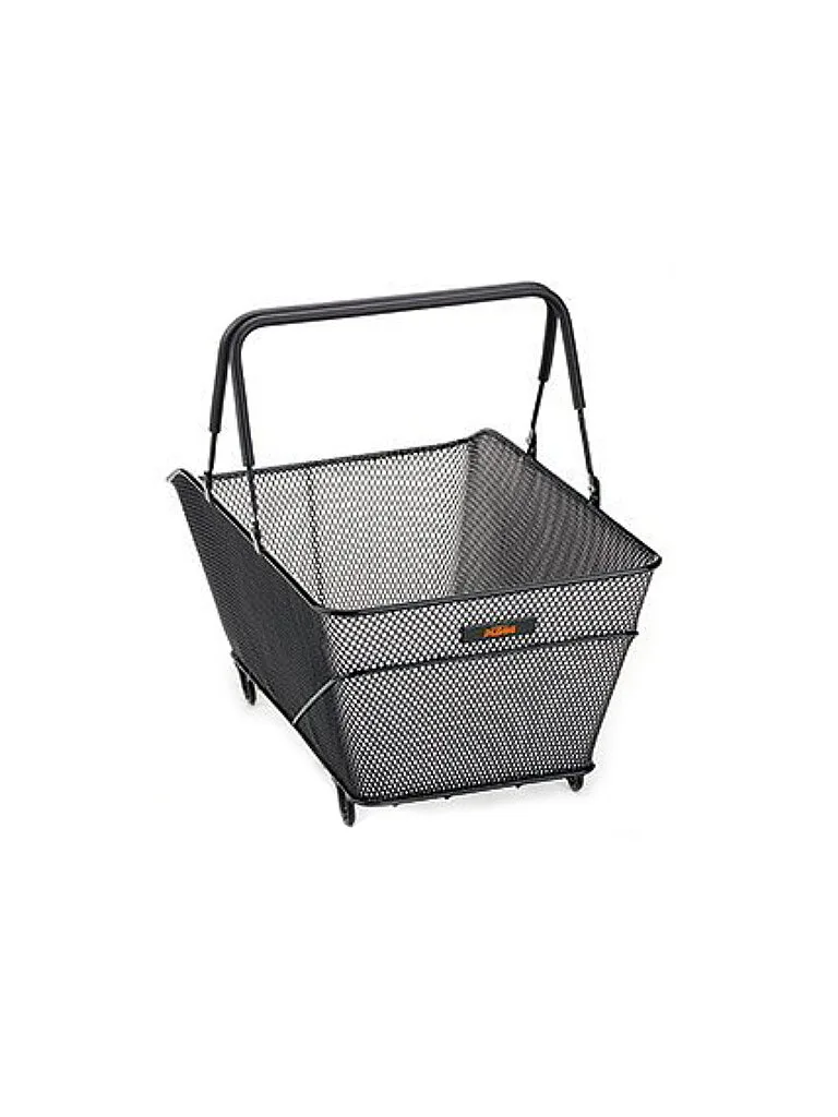 Cesto per bicicletta Basket Long Racktime Snap It nero - KTM - FashionsVida