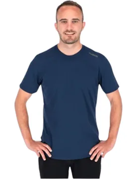 Tempo! One Run Laufshirt Herren Night Blue Gr. S - Fusion - FashionsVida