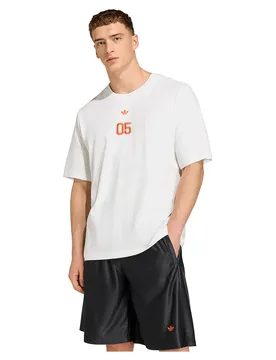 T-shirt à Manches Courtes Jude Bellingham Originals Oversized Off White XL - Adidas - FashionsVida