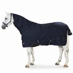 Weidedecke Omega Fleecelining, navy 6'6