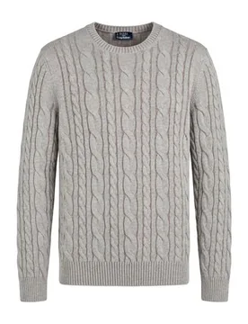 Pullover Herren Grau 48,50,54 Herren - Barba napoli - FashionsVida
