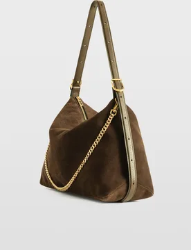 Zadig & Voltaire - Bandolera jim de ante flexible - Zadig & Voltaire - FashionsVida