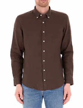 Camicia in lino ORIGINALS MARRONE XL - Colmar - FashionsVida