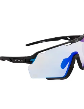 Occhiali per bici ciclismo CYCLONE neri PHOTOCROMATIC - FORCE - FashionsVida
