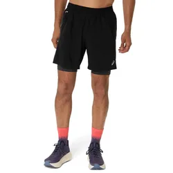 Pantaloni Corti Road 7´´ Performance Black / Graphite Grey L
