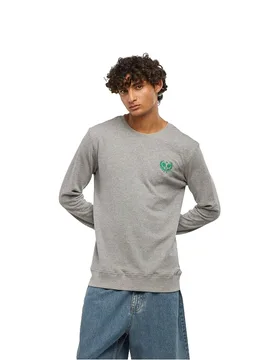 Felpa Courtside Sports Heather Grey 2XL - Mister TEE - FashionsVida