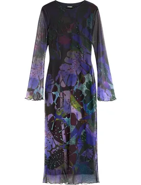Vestido punto hojas m c lacroix - Desigual - FashionsVida