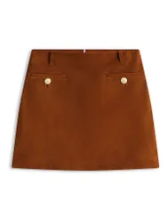 Minifalda marrón 40