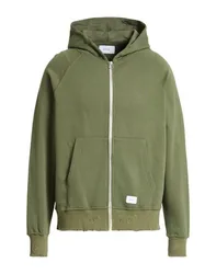 Sudadera Hombre Verde militar M,S,XL Hombre