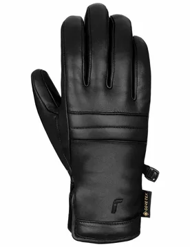 Gants de ski en GORE-TEX - Grace GORE-TEX Black en Cuir - Taille 7 - Noir - Reusch - FashionsVida
