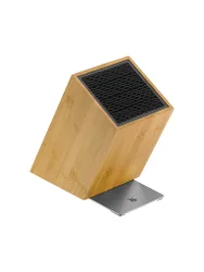 Messerblock 26x14cm FlexTec Bambus braun