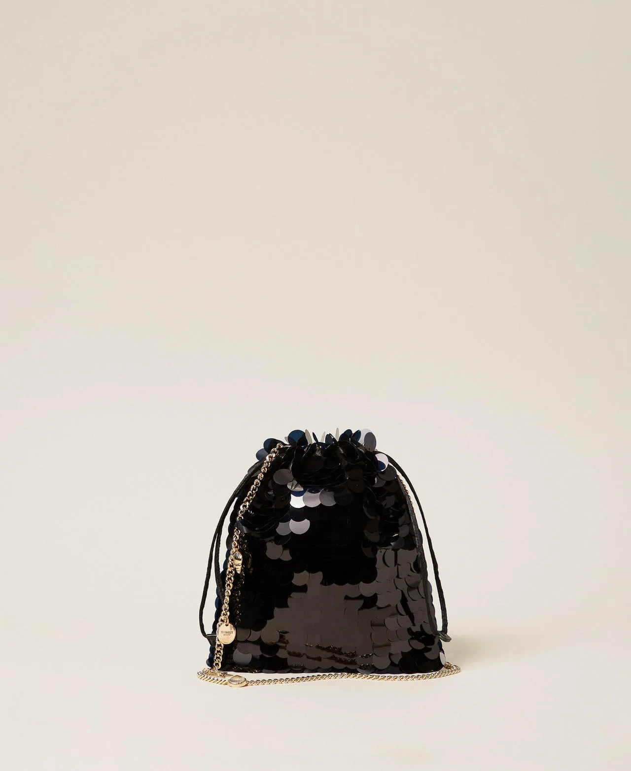 Pochette en satin avec sequins - TWINSET - FashionsVida