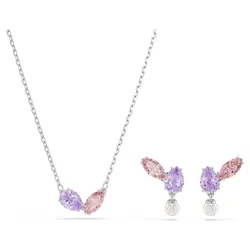 Set Ariana Grande x , Taglio misto, Multicolore, Placcato rodio OS
