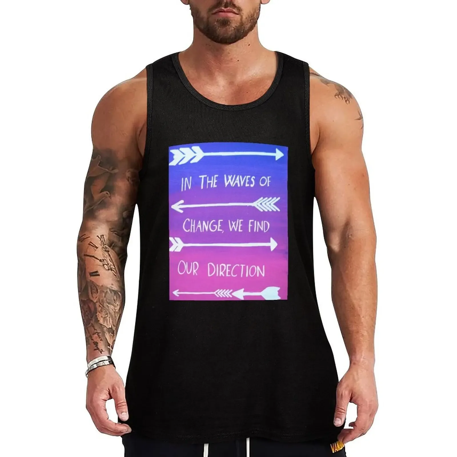 Direction Tank Top Athletic Cut Tank Top Gym Workout Sleeveless Shirt - Aliexpress - FashionsVida