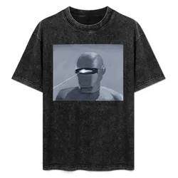 The Day the Earth Stood Still - Gort Acylic Painting T-Shirt Sporty Breathable Short Sleeve T-Shirt