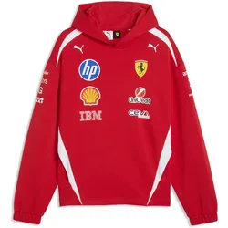 Felpa Con Cappuccio Sf Ferrari Drivers Replica Red L