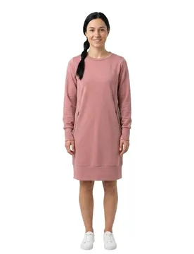 Rowena Long Sleeve Dress Woodrose L Women - Sea Ranch - FashionsVida