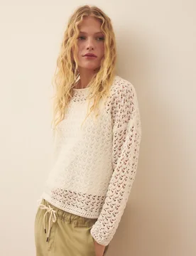 Jersey de mujer con calado doble - Southern Cotton - FashionsVida