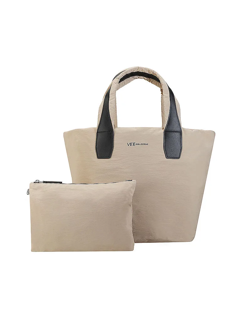 Bolso - Shopper ESSENCE Small beige - VEE COLLECTIVE - FashionsVida