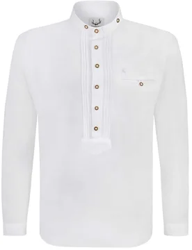 Trachtenhemd Renus2 (weiss, Gr. 3XL) von Classics für Herren, Trachtenhemden, 100% Baumwolle - Stockerpoint - FashionsVida