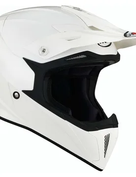 Casco Moto Cross Enduro X-WING PLAIN Bianco taglia M - Suomy - FashionsVida