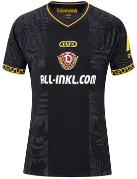 Dynamo Dresden Trikot Ausweich Damen (schwarz / Größe 38 / Damen) - Jako - FashionsVida