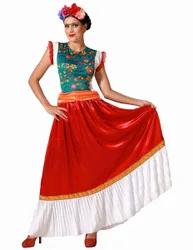 Mexiko Künstlerkostüm für Damen bunt - female