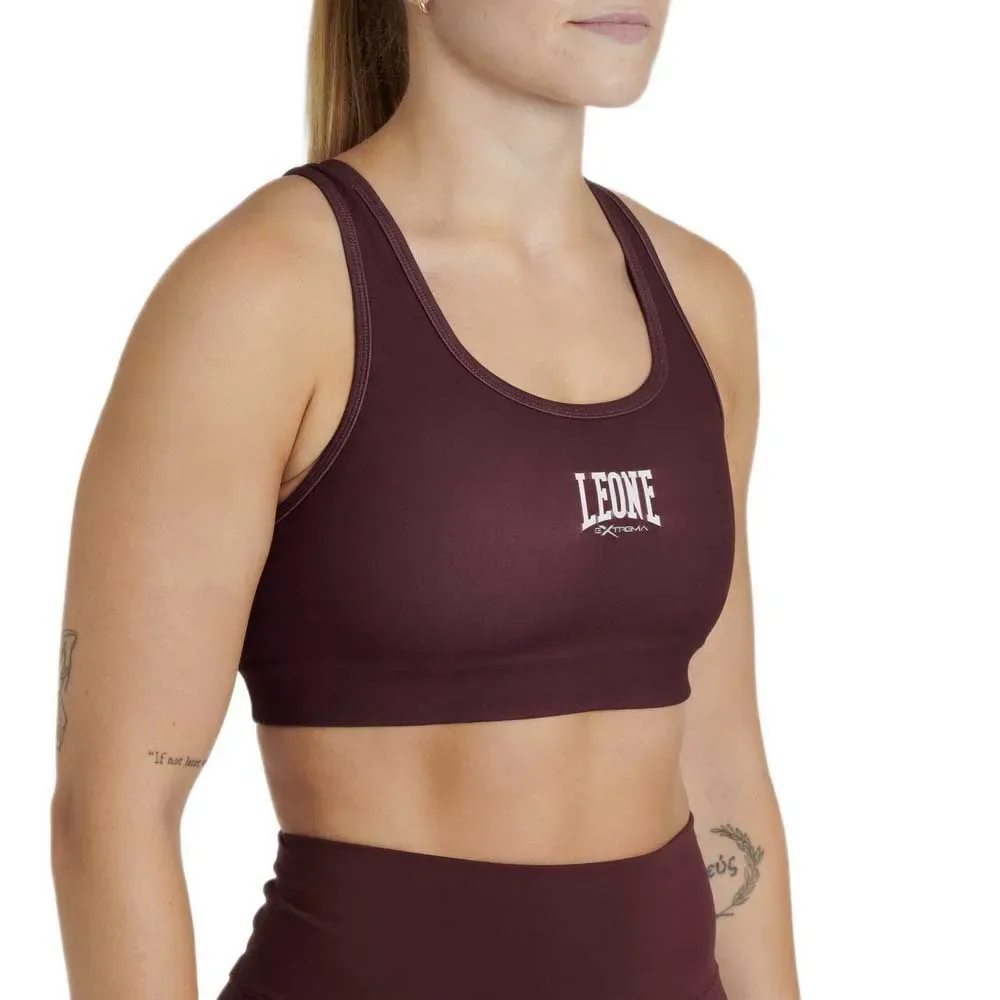 Top De Sport Logo Eggplant L - Leone1947 - FashionsVida