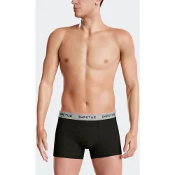 Boxer de punto de hombre estampado en