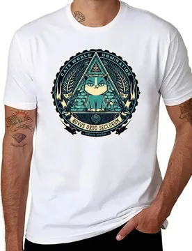 Illumeownati V.1 - Cats World T-Shirt cotton t shirt man t shirts cotton 100% T-Shirt - Aliexpress - FashionsVida
