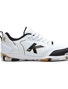 Chaussures De Futsal Goleiro White / Black EU 39 Homme - Kelme - FashionsVida