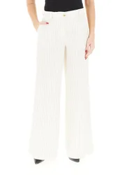 Pantalone gamba dritta AVORIO S