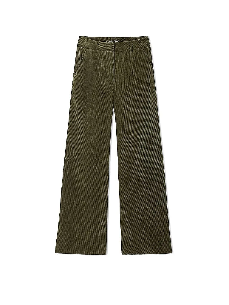 Marlenehose AMELIE olive 44/L32 Damen - Cambio - FashionsVida