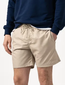Bañador de hombre liso con logo bordado - Makarthy - FashionsVida