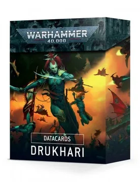Warhammer 40,000 - Datacards: Drukhari (9th Edition) - Games Workshop - FashionsVida