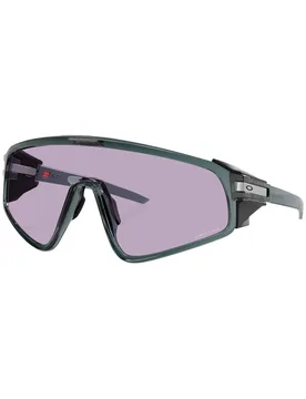 Lunettes de soleil - Latch Panel Crystal Black Prizm Slate - Gris - Oakley - FashionsVida