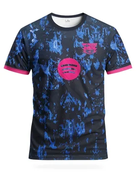 Men's Breathable Soccer Training Jersey, Short Sleeve Abstract-Print Sports T-Shirt, Casual Daily Tee, Sizes XXS-6XL - Aliexpress - FashionsVida