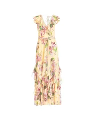 Robe de soirée jaune 38