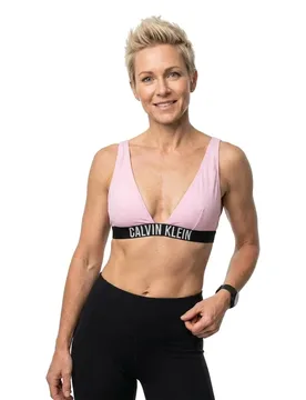 Top Bikini Intense Power Bralette New Ii Dream Pink S - Calvin Klein - FashionsVida