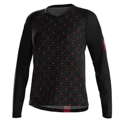 Maglia A Maniche Lunghe Perla Black