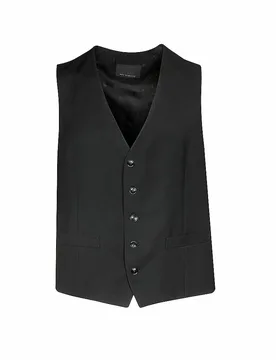 Anzugweste schwarz 98 Herren - Roy Robson - FashionsVida
