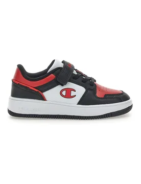 Sneakers Nere Bianche e Rosse RD18 2 Low B Ps 31 - Champion - FashionsVida