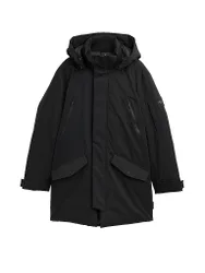 Parka schwarz XL Herren