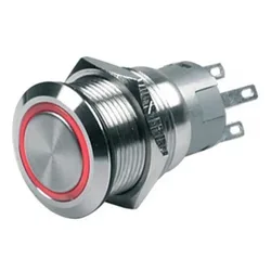 Mom On-off Push Button Switch 12v Red One Size unisex