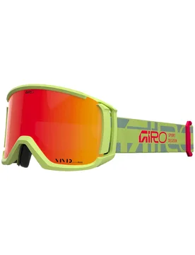 Masque de ski - Revolt Glacier Green Burst Vivid Ember - Vert - Giro - FashionsVida