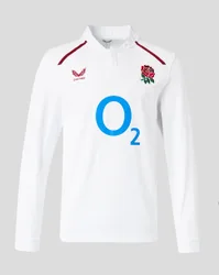 England Rugby Men's 26/27 Home Classic Long Sleeve Shirt - White L male
